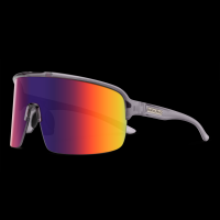 Suncloud Optics Suncloud Amplify Transparent Gray Polarized Plasma Mirror Sunglasses