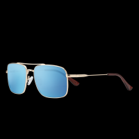 Suncloud Optics Suncloud Optics Payback Gold Polarized Aqua Mirror Sunglasses