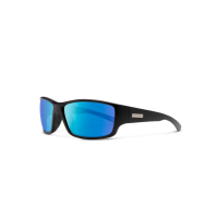 Suncloud Optics Suncloud Optics Hull Matte Black Polarized Blue Mirror Sunglasses