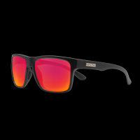 Suncloud Optics Suncloud Optics Rambler Matte Black Polarized Red Mirror Sunglasses