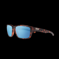 Suncloud Optics Suncloud Mayor Matte Tortoise Polarized Aqua Mirror Sunglasses