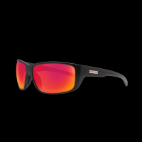 Suncloud Optics Suncloud Optics Milestone Matte Black Polarized Red Mirror Sunglasses