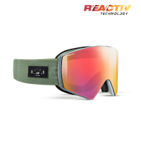 Julbo Julbo Razor Edge Goggle Gray / Green REACTIV 1-3 High Contrast