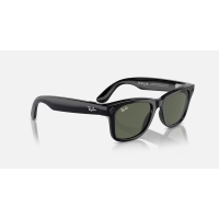 Ray-Ban Ray-Ban Meta Wayfarer Shiny Black w/ Green Lens