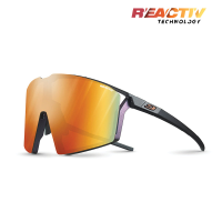 Julbo Julbo Edge Matte Black / Blue REACTIV 1-3 Light Amplifier - Black/Blue Sunglass