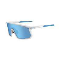 Tifosi Tifosi Moab Matte White Clarion Blue / AC Red / Clear Sunglasses