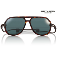 Ombraz Ombraz Classics Regular Tortoise Polarized Grey Sunglasses