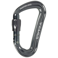 CAMP CAMP Photon Locking Carabiner Gunmetal