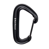 Black Diamond Equipment Black Diamond Miniwire Carabiner Black