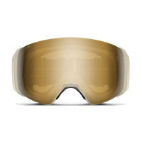 Smith Optics Smith 4D MAG Chalk Space Invader ChromaPop Sun Black Gold Mirror Goggles