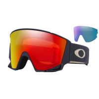 Oakley Oakley Flow Scape L Goggles India Ink Corduroy Strap Prizm Snow Torch Iridium Lenses