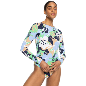 ROXY Women's Fashion Long Sleeve Onesie Rashguard