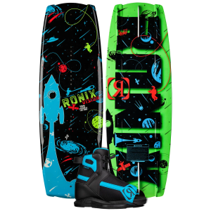 Ronix Kids' Vision Wakeboard Package with Vision 2-6 Bindings 24