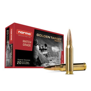 Win Golden Target Match 168 Gr 20 QTY Ammo