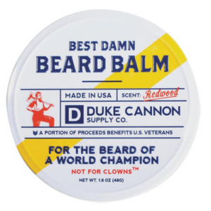 Duke Cannon Supply Co. Best Redwood Damn Beard Balm - 1.6oz