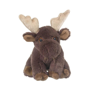 Stuffed Moose Eco Pals Plush by Wildlife Artists