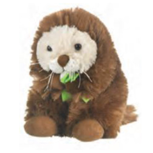 Wildlife Artists Conservation Critters Sea Otter 11"