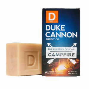 Duke Cannon Great American Frontier Men's Big Brick of Soap - Campfire, 10oz