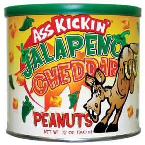 Ass Kickin' Jalapeno Cheddar Peanuts