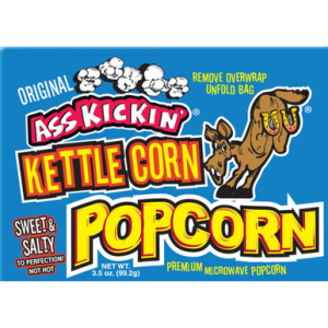 Ass Kickin' Kettle Corn Microwave Popcorn