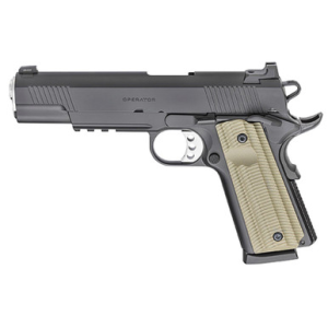 Springfield Operator 1911 .45 ACP, 5" MG Barrel, G10 Grips, Stainless, 8rd
