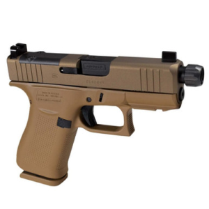 Glock 43X Mos Debo Flat Dark Earth 9MM 4.3" Threaded Barrel 10-Rnd