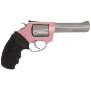 Charter Arms Pathfinder Lite .22LR Revolver, Pink/Stainless 8 Rnd 4.2"
