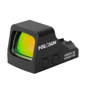 Holosun Red 2 MOA Dot & 32 MOA Circle Aluminum Red Dot 0.58x0.77 Window