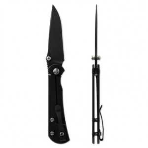 Toor Knives Merchant 2.0 S Folding 3.75"Black Oxide Drop Point