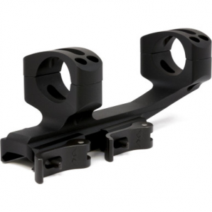 Warne QD 1 Piece 34mm Rings QD XSKEL Cantilever Mount Matte