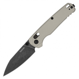 Kershaw Bel Air 3.1" Folding Black Reverse Tanto Point 6061-T6 aluminum