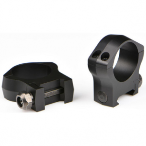 Warne 30mm Mountain Tech Picatinny-Style (STANAG) Rings Matte Medium