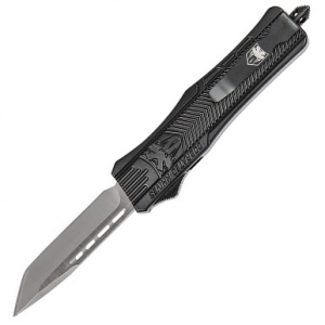 CobraTec Medium CTK-1 OTF 3" 440C SS Tanto Black ZA Alloy MBCTK-1MTNS