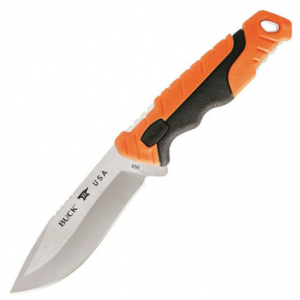 Buck 656 Pursuit Pro Large Orange Fixed Blade