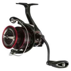 Daiwa Us Fuego Lt Spinning 25.5" Line Per Crank 5.2:1 Gear Ratio Black/ Red
