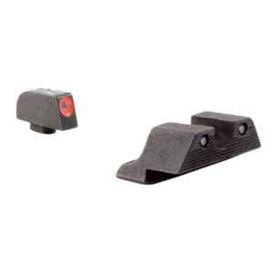 Trijicon 600538 HD Night Sights Tritium/Paint Green w/Orange Outline Front