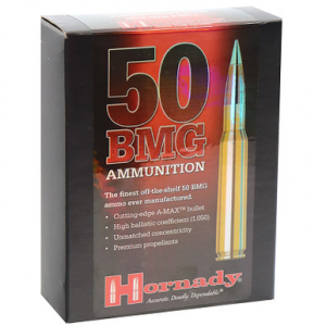 Hornady 8270 Match 50 BMG 750 GR AMax 10 Rounds