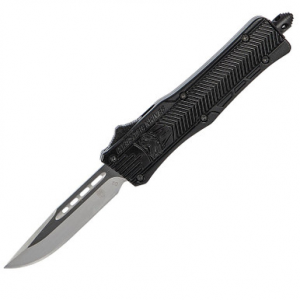 CobraTecSBCTK-1SDNS CTK-1 Small OTF 2.75" 440C SS Black Handle