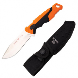 Buck 658 Pursuit Pro Small Orange Fixed Blade