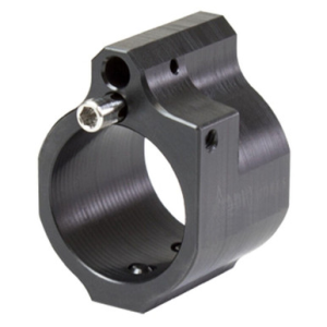 Odin Works AR-15 .750" Diameter Adjustable Low Profile Gas Block Carbon Steel Nitride Finish Matte Black