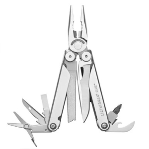 Leatherman 15 Function Multi-Tool Stainless Steel, 4"