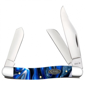 Case XX Stockman Ocean Blue Kirinite 70566 Stainless Steel Folding Pocket Knife