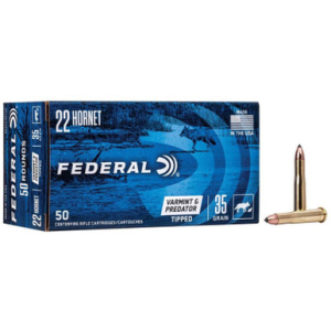 Federal Varmint & Predator 22 Hornet 35 Grain 50 Rounds