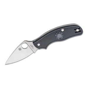 Spyderco Urban Lightweight Slipjoint Folding 2.61" Plain Black