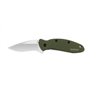 Kershaw Scallion Folding Kife Drop Point 2.4" Olive