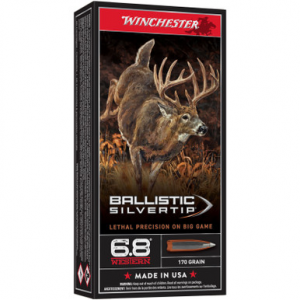 chester Ballistic Silvertip 6.8 Western 170 Grain Rcept 20 Rounds Ammo