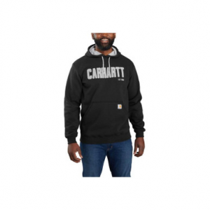 Carhartt Mens Loose Fit Midweight Felt Logo Graphic Sweatshirts