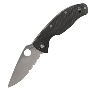 Spyderco C122GPS Tenacious Folding Knife 3.375" Blade G10 Handles