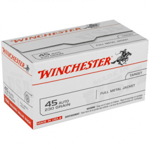 chester USA .45 ACP 230GR FMJ Value Pack 100 Rounds Ammo