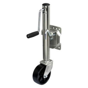 SeaSense 1000 lb Zinc Plated Trailer Jack with 6" D Wheel & 10" Travel